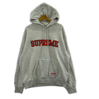 パーカー × mitchell&ness 24aw NCAA (L) L グレー