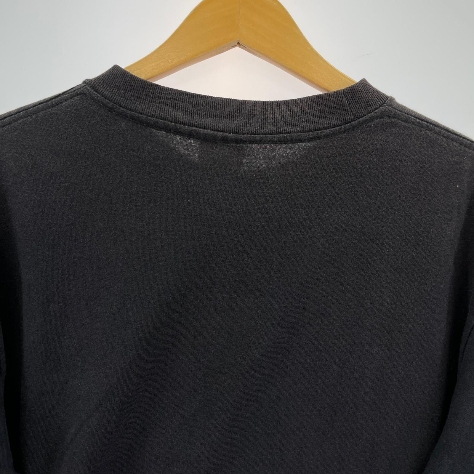 半袖Tシャツ 90s デニスロッドマン USA製 黒 (M) M ブラック