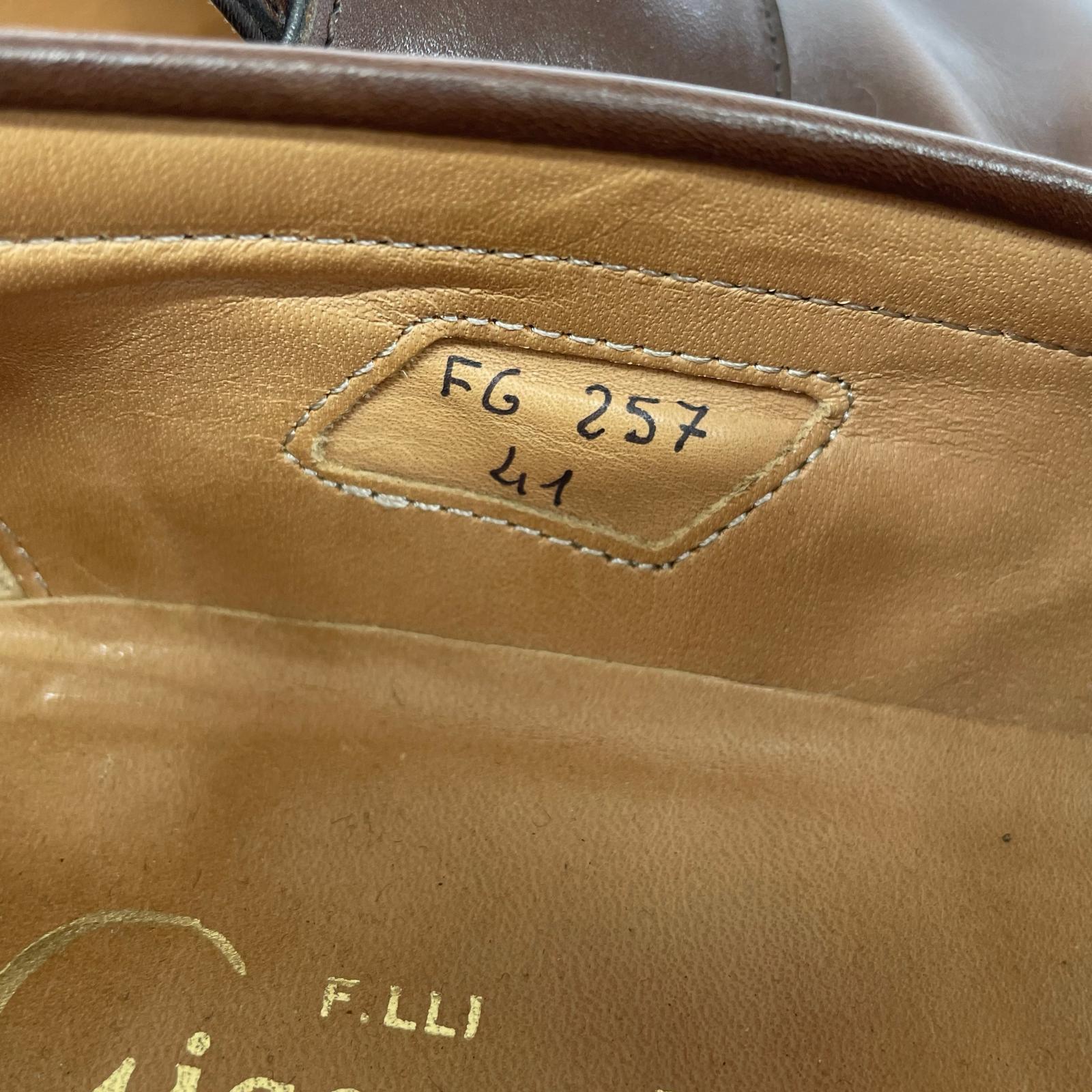 シューズ ジャコメッティ FG257 コインローファーシューズ (41) ブラウン 41 ブラウン