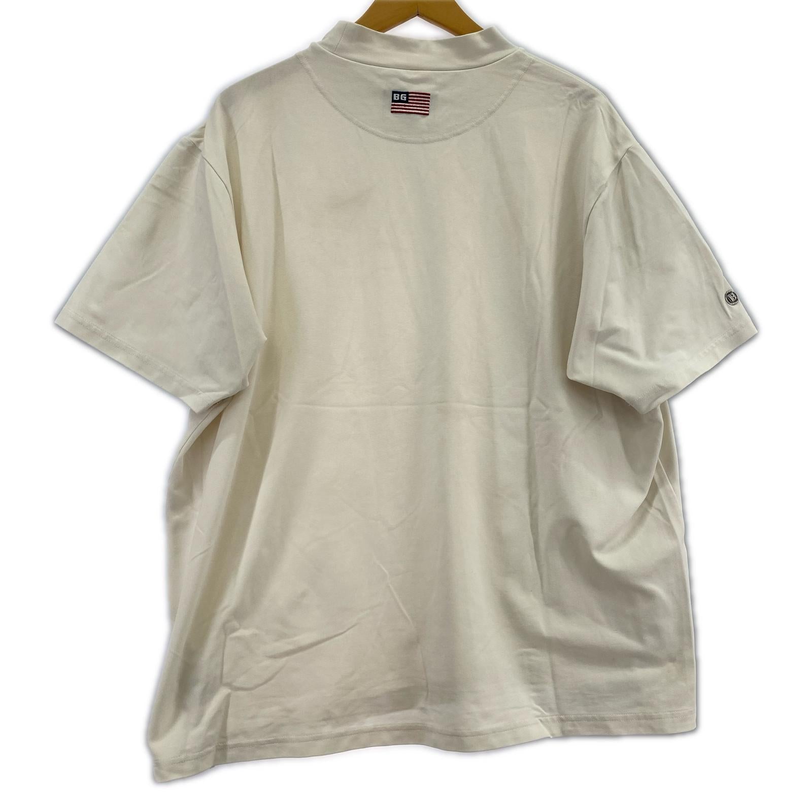 半袖Tシャツ BRIEFING メタルライクロゴTee L アイボリー L ベージュ