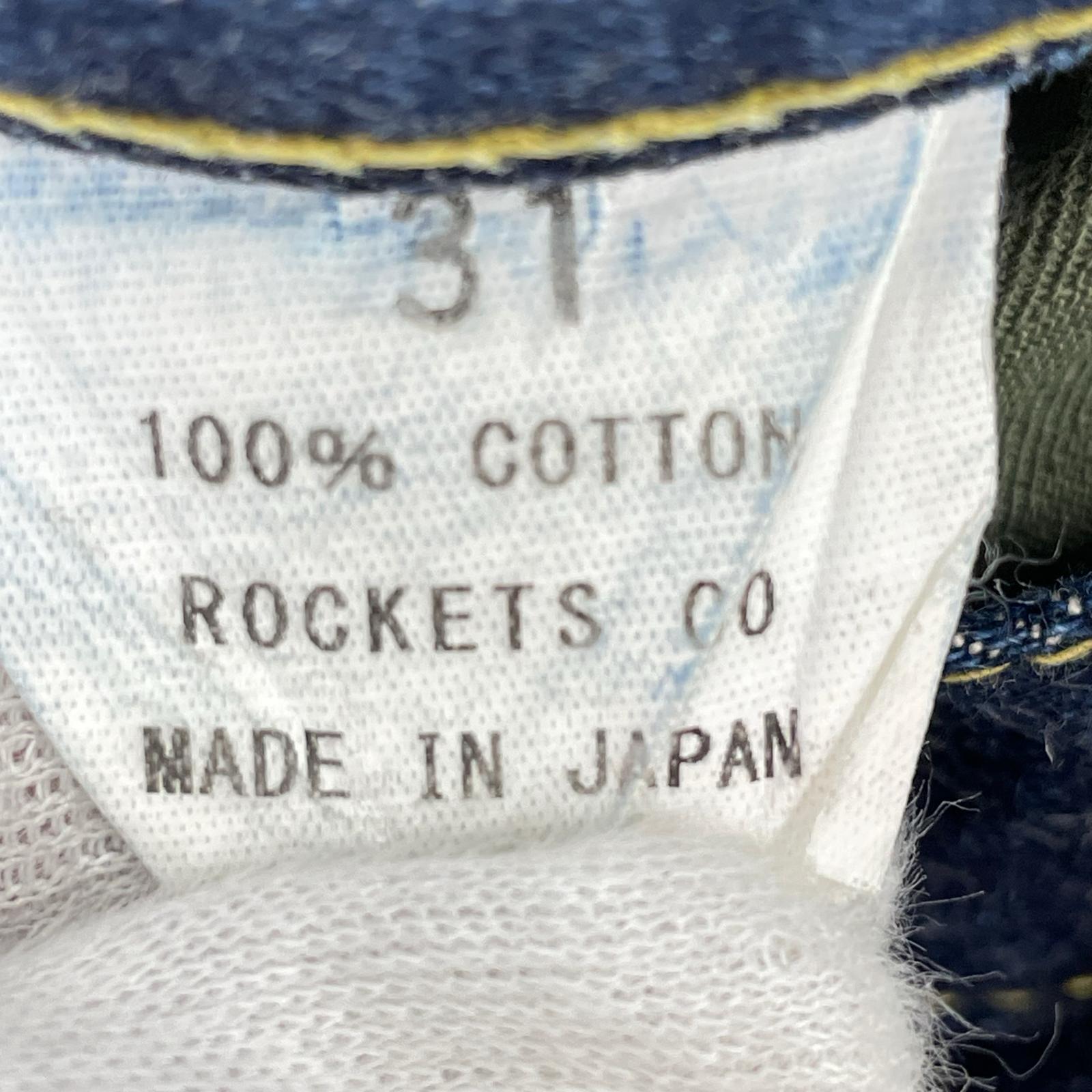 デニムパンツ ROCKETS 0001XX デニム W31 31 ネイビー