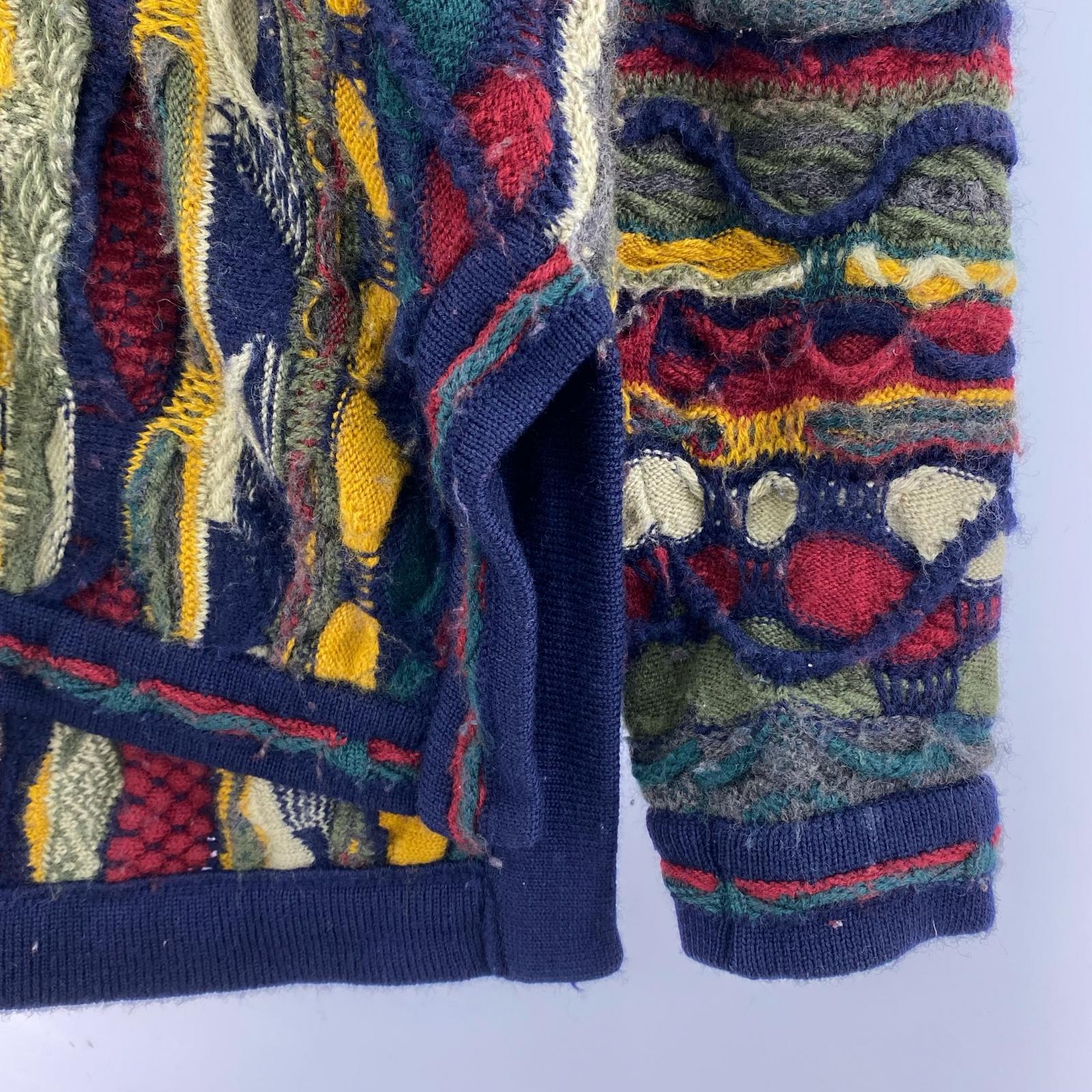 ニット COOGI 3Dニット ハイネック M マルチカラー