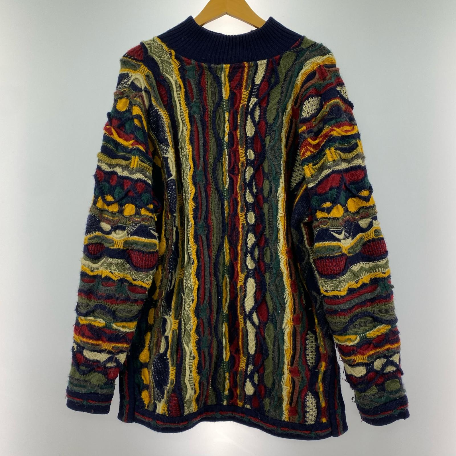 ニット COOGI 3Dニット ハイネック M マルチカラー