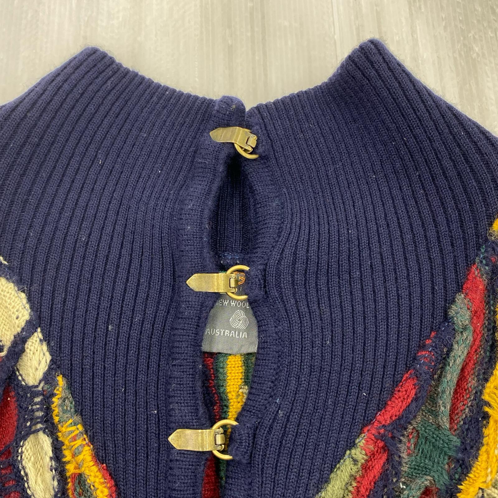 ニット COOGI 3Dニット ハイネック M マルチカラー