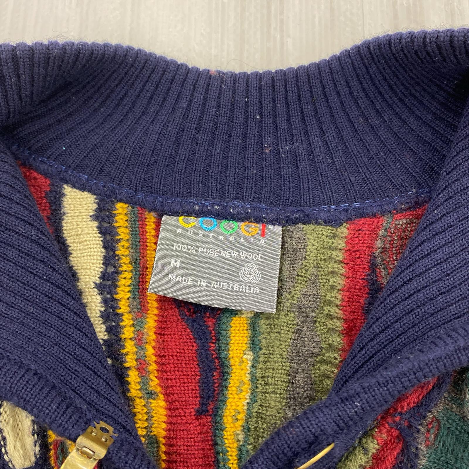 ニット COOGI 3Dニット ハイネック M マルチカラー
