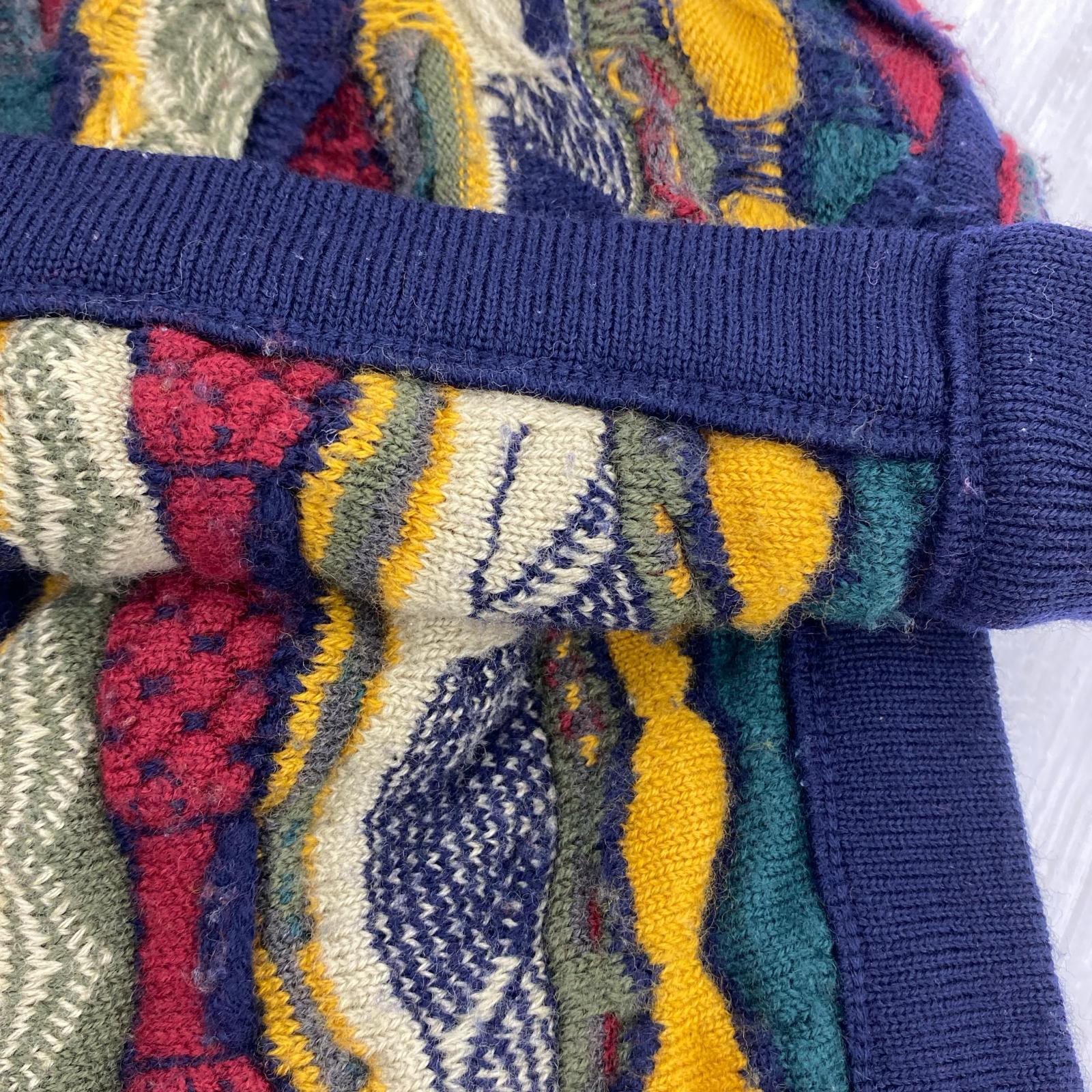 ニット COOGI 3Dニット ハイネック M マルチカラー