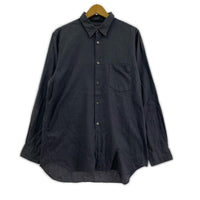 長袖シャツ COMME des GARCONS HOMME PLUS 90s グレンチェックブロードシャツ ネイビー ネイビー