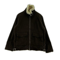ジャケット STUSSY フライトジャケット L ブラウン