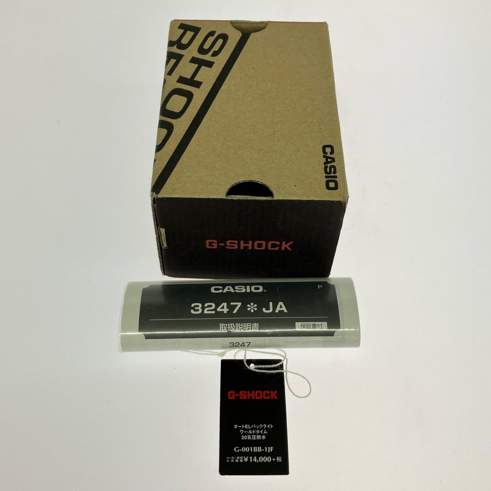腕時計 G-SHOCK G-001BB ブラック