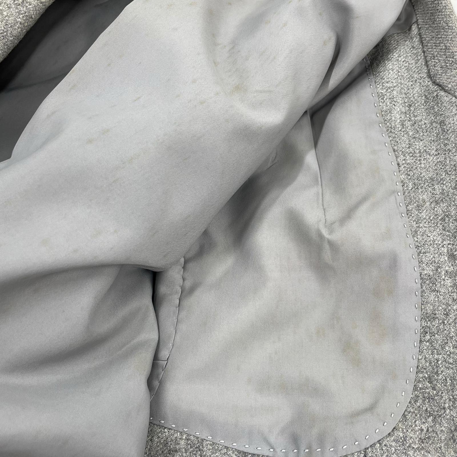 ジャケット COMME des GARCONS HOMME 80s デカオムシングルテーラードジャケット S グレー S グレー