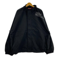 ジャケット Spellout Embroidered Ripstop TrackJacket ブラック