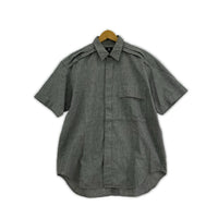 半袖シャツ ISSEY MIYAKE im S/Sブラックシャンブレーシャツ M グレー M グレー