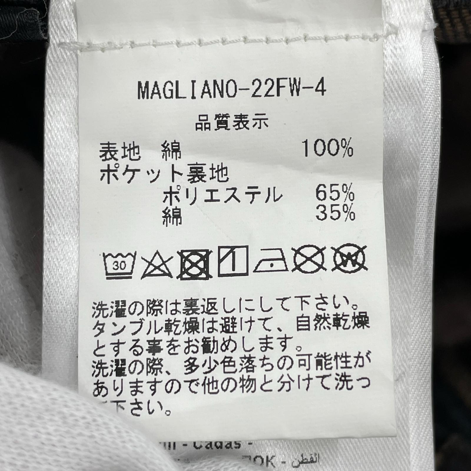 デニムパンツ MAGLIANO 22FW Curve Denim L