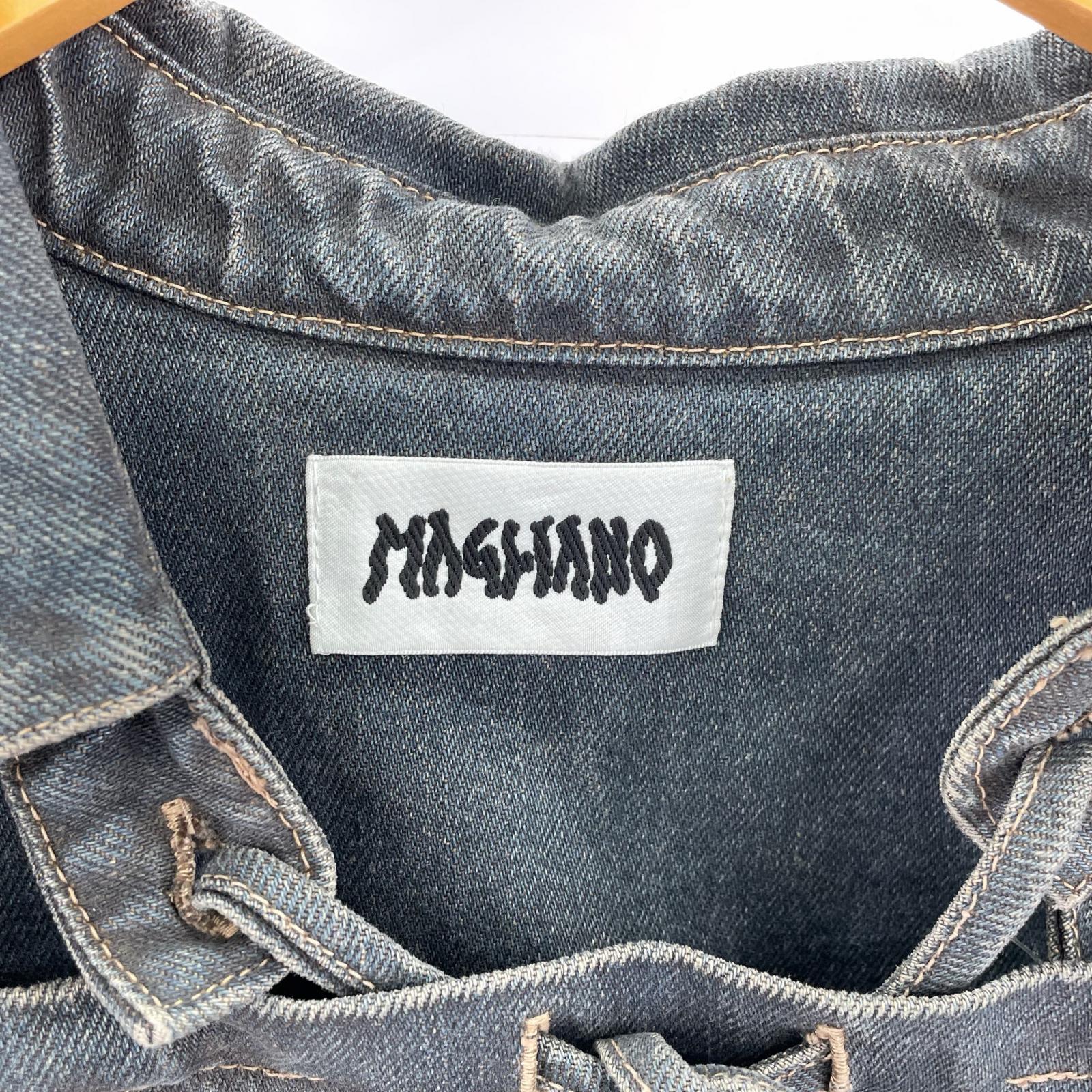 ジャケット MAGLIANO 22FW SLIT DENIM SHIRT