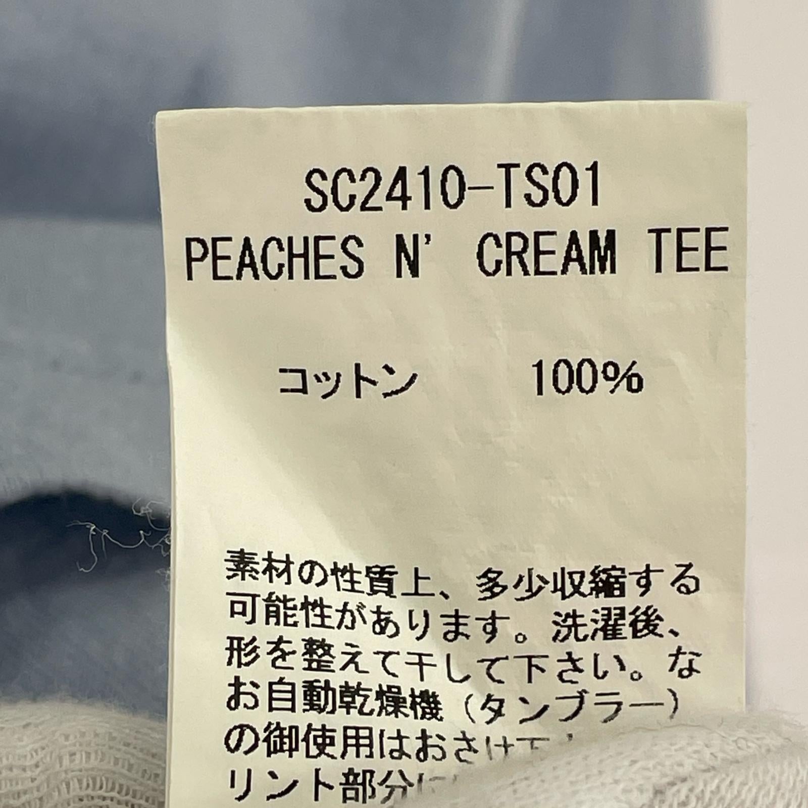 半袖Tシャツ PEACHES N' CREAM/M/ライトブルー/SC2410-TS01 M ブルー