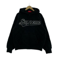ジャケット Quilted Zip Up hooded S ブラック