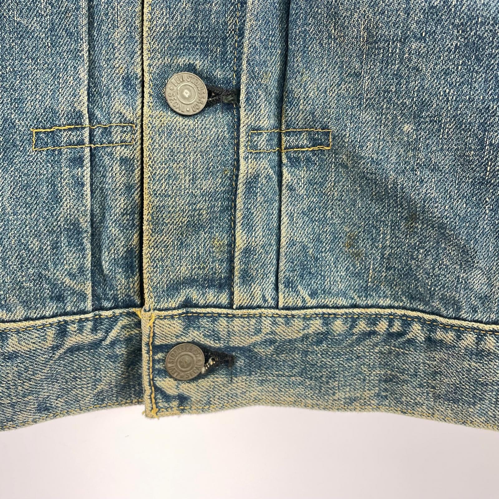 デニムジャケット 90s 71507XX 2nd復刻 日本製 40 40 ブルー