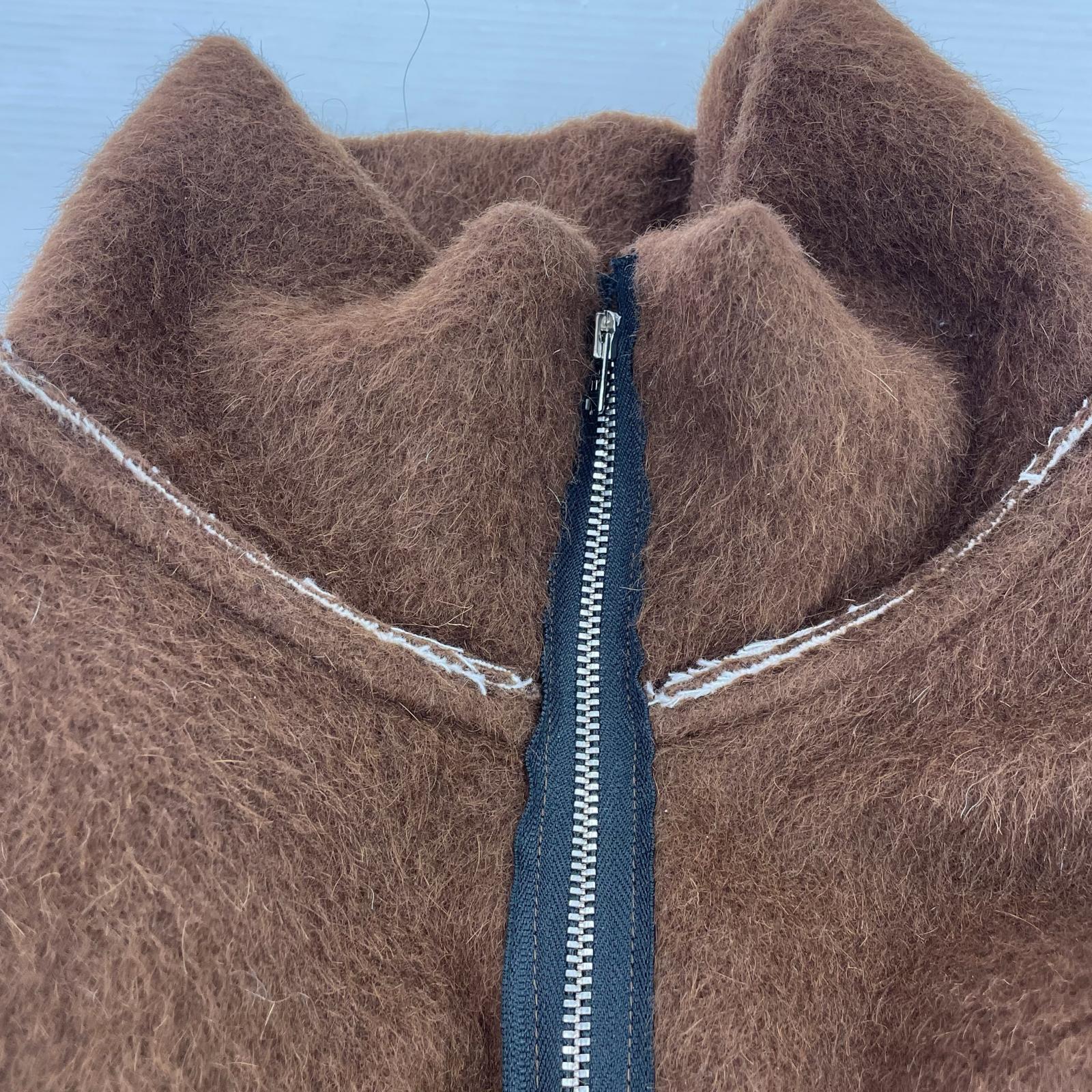 ジャケット 24AW FLEECE ANORAK S ブラウン
