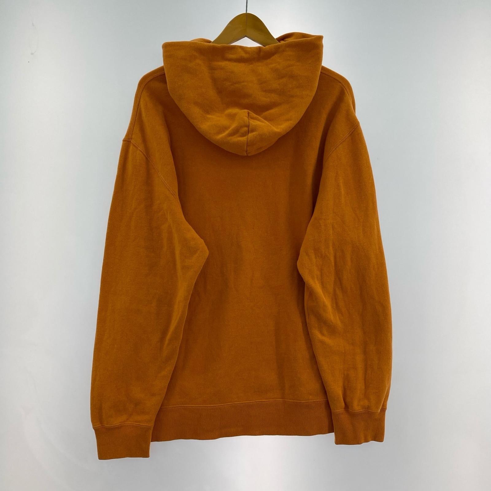 パーカー used加工 オレンジ L L オレンジ