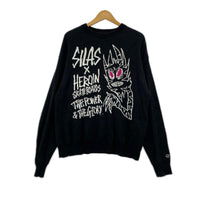 ニット x HEROIN JACQUARD SWEATER M ブラック