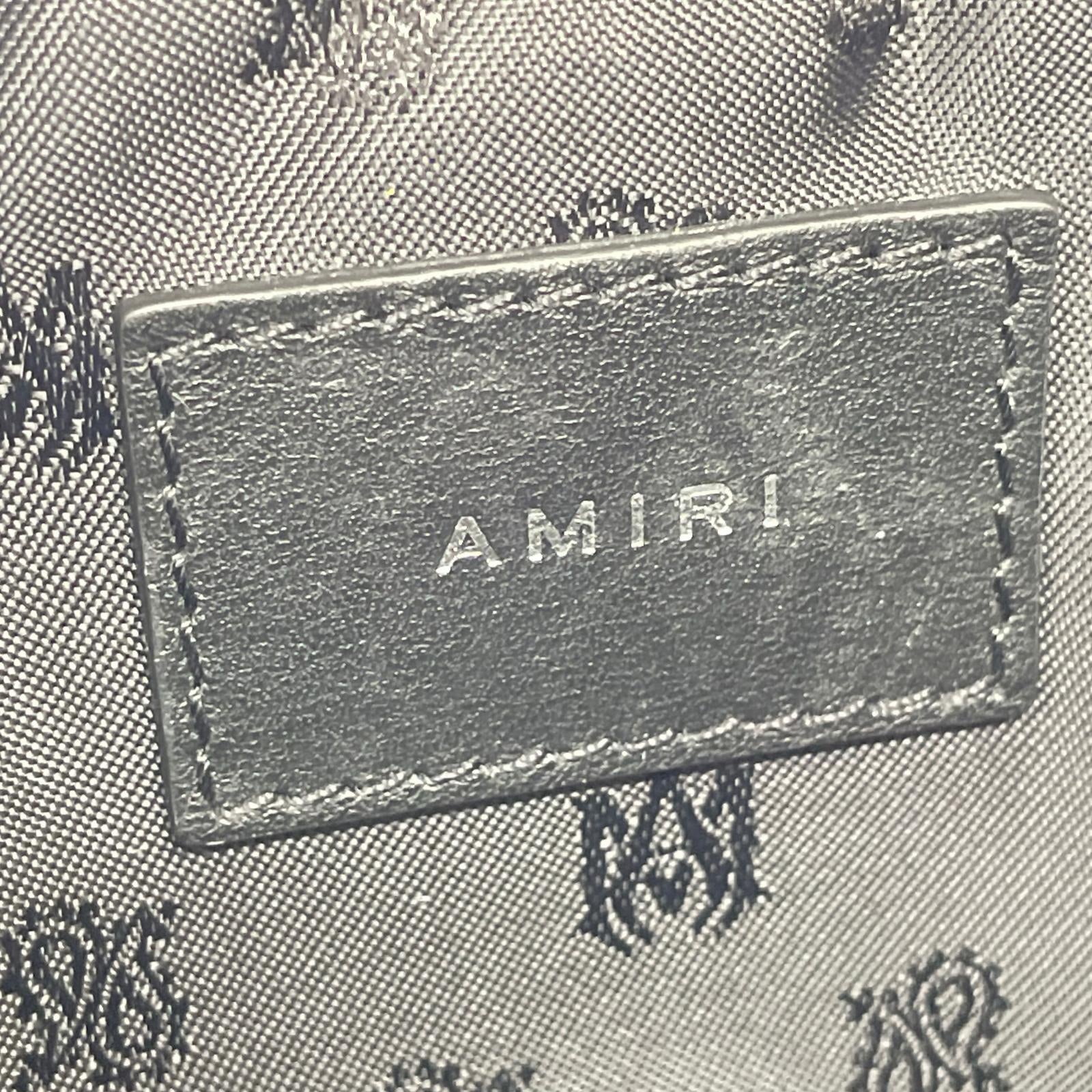 ショルダーバッグ AMIRI MA CAMERA CASE 黒 ブラック