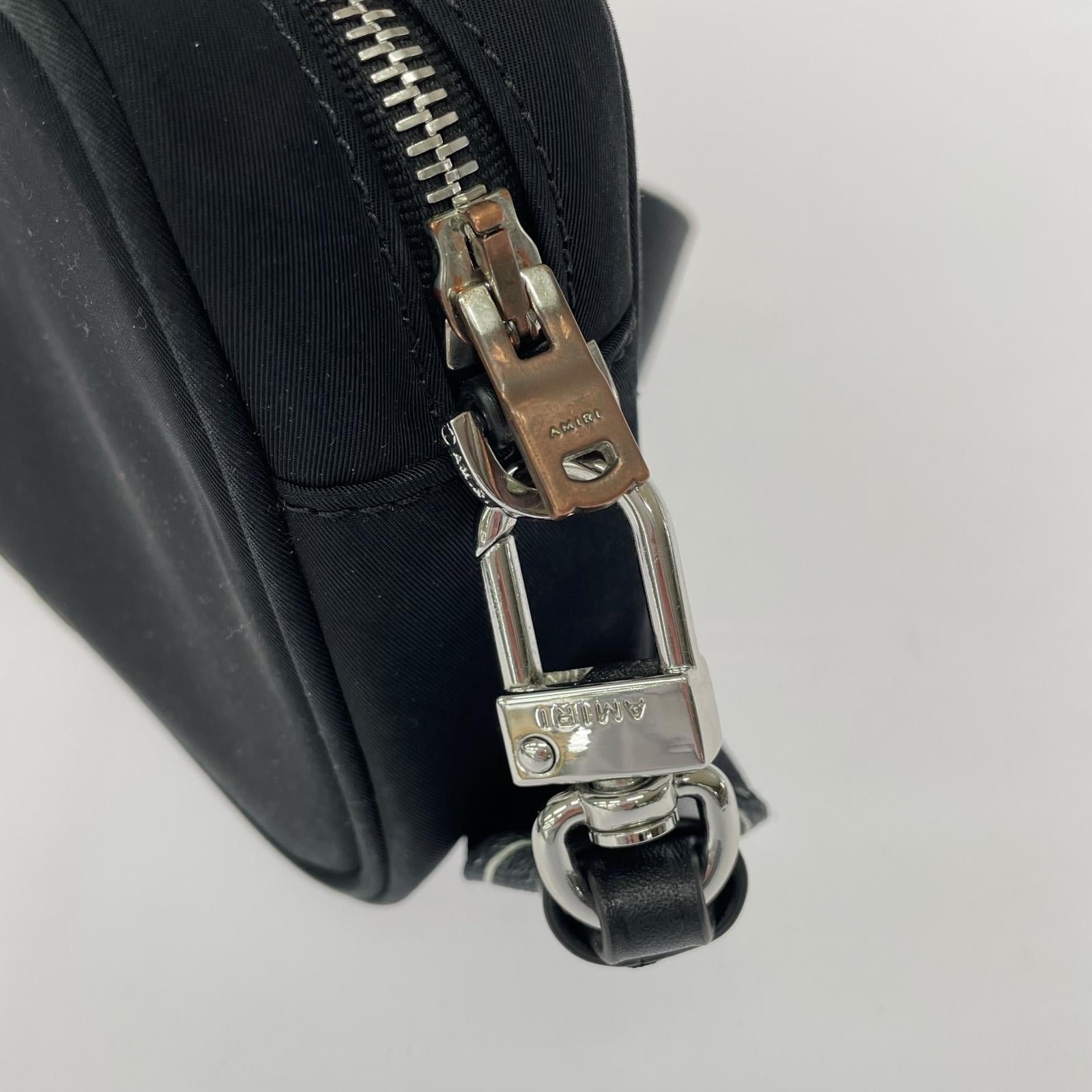 ショルダーバッグ AMIRI MA CAMERA CASE 黒 ブラック