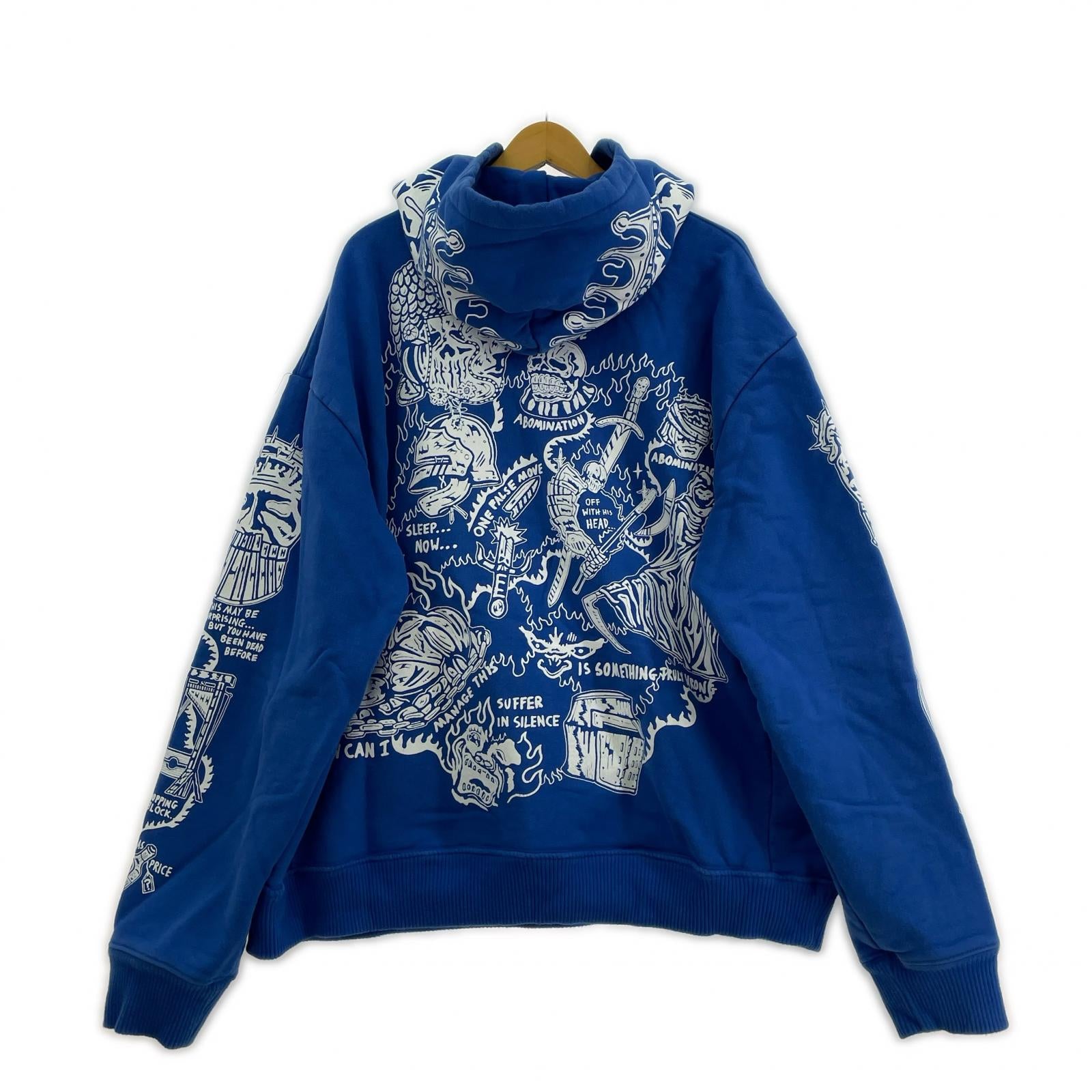 パーカー Warren Lotas Sabata Hoodie 2.0 L ブルー L ブルー