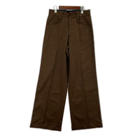 パンツ USA製 WESTERN WIDE PANTS ブラウン