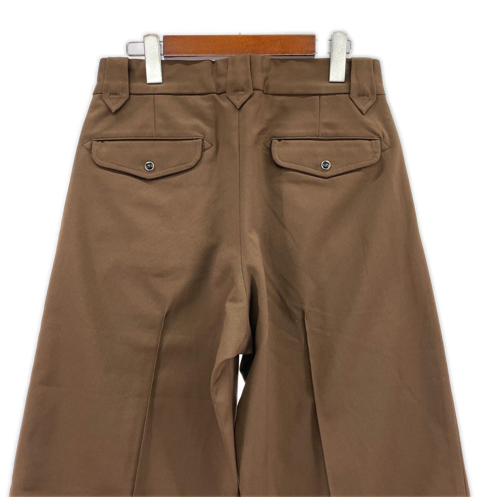 パンツ USA製 WESTERN WIDE PANTS ブラウン