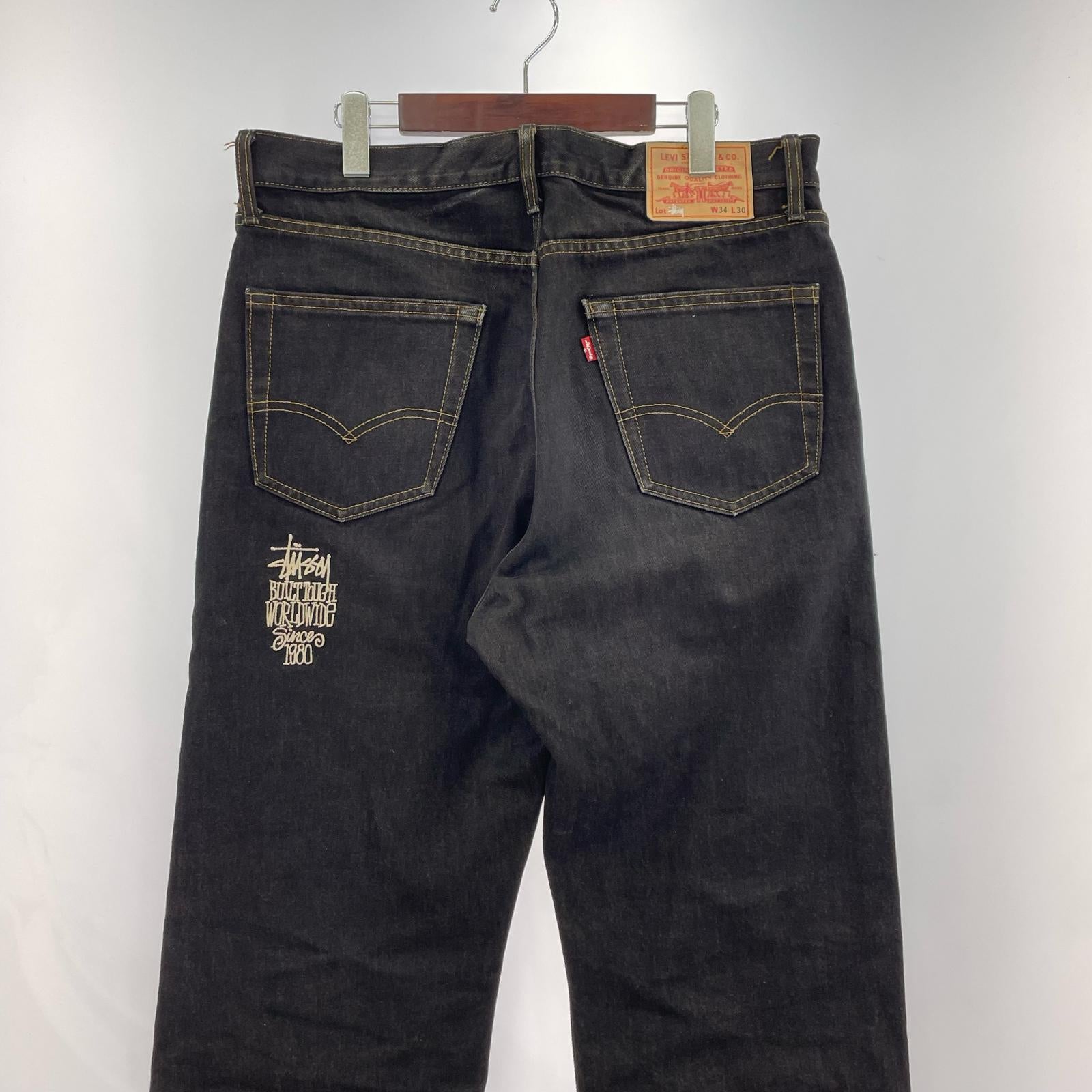 デニムパンツ ×Levi's 24SS CRISPY RINSE JEAN W34 ブラック