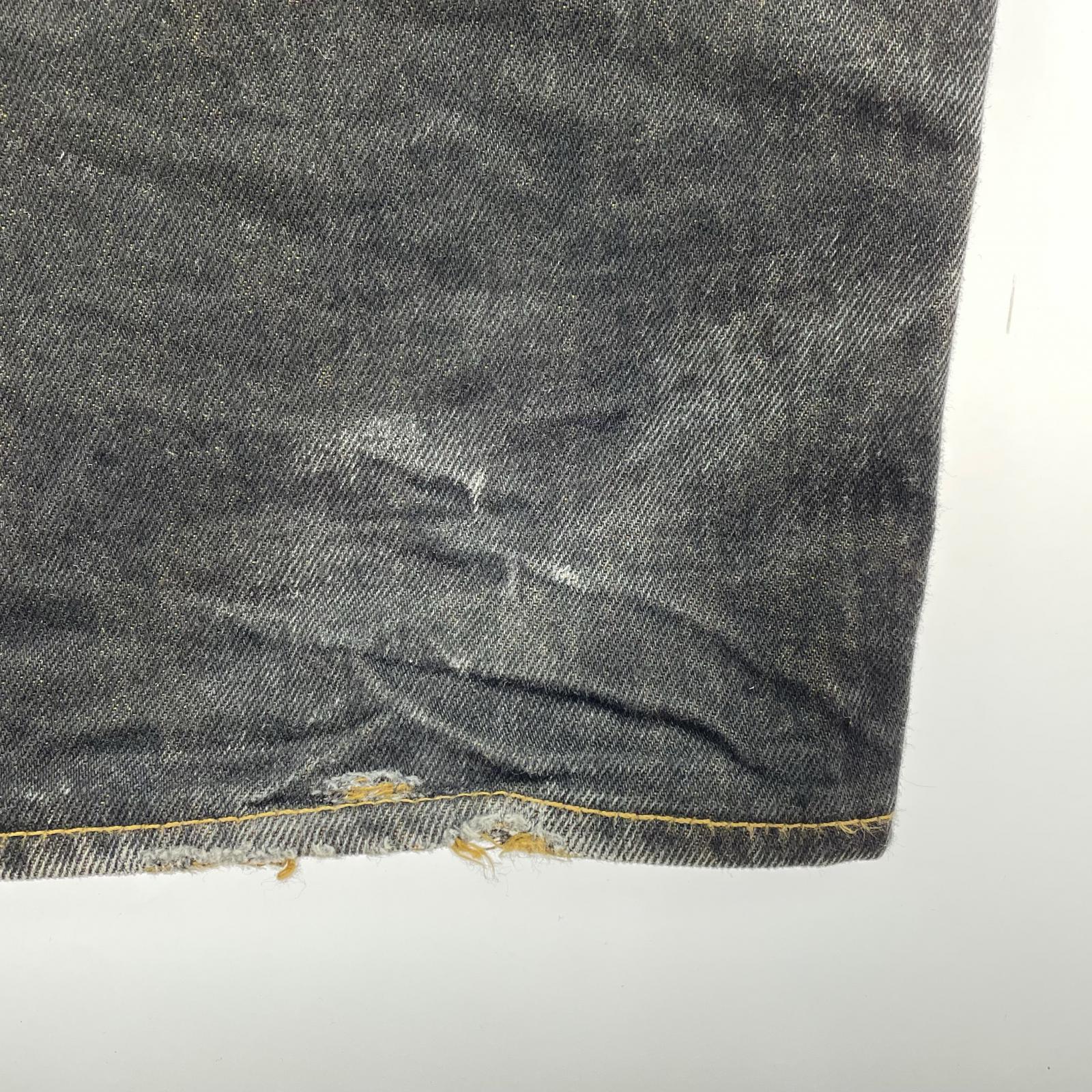デニムパンツ ×Levi's 24SS CRISPY RINSE JEAN W34 ブラック