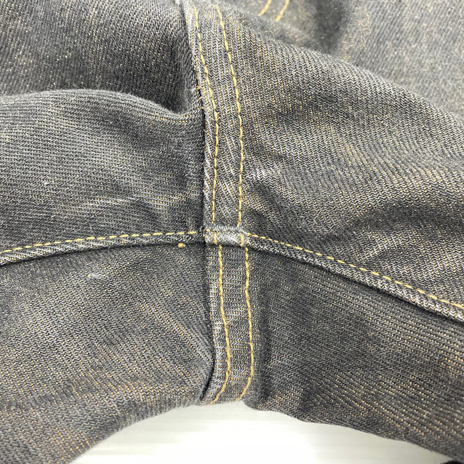 デニムパンツ ×Levi's 24SS CRISPY RINSE JEAN W34 ブラック