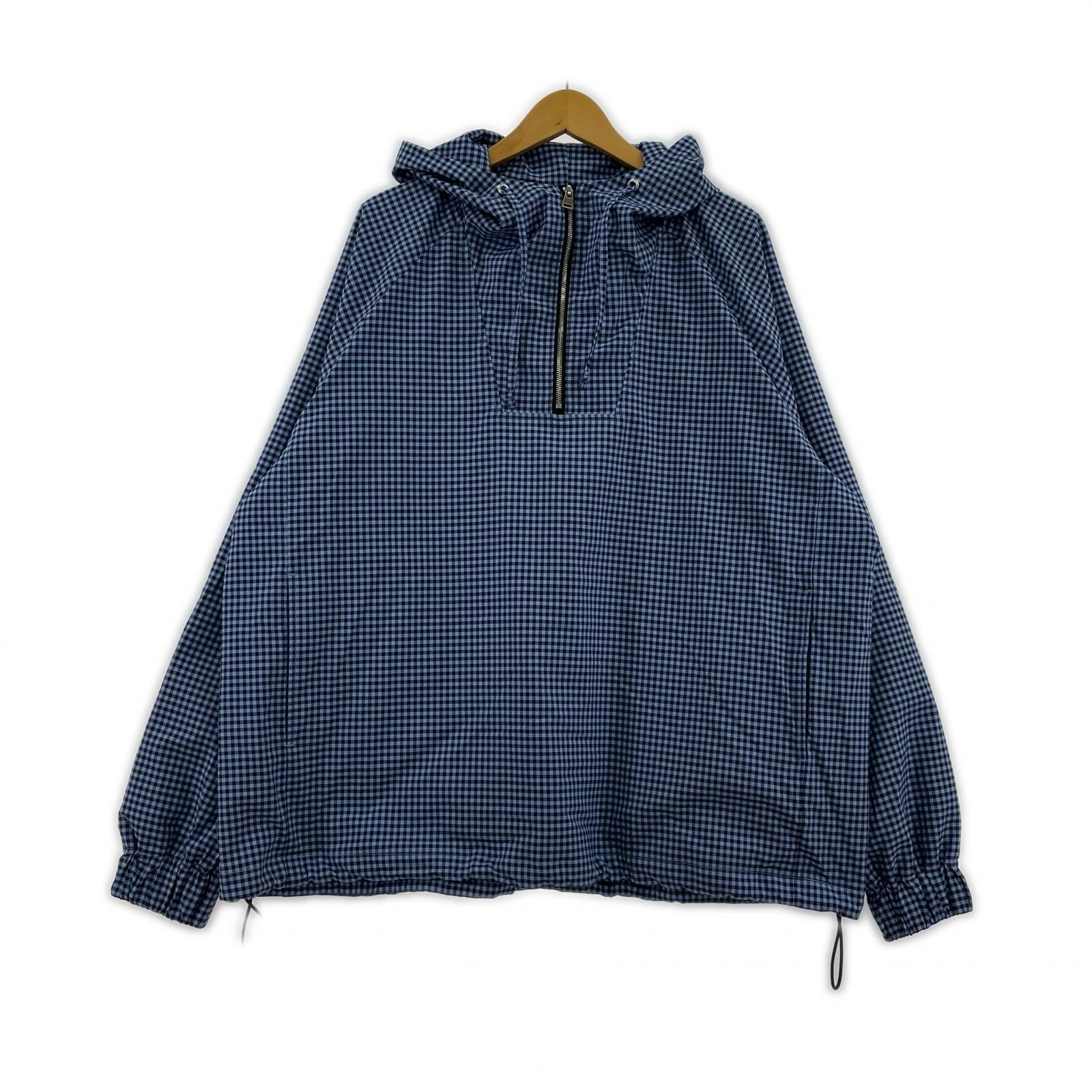 ジャケット OUAT 26SS OFFICE ANORAK ギンガムチェック 3 3 ブルー