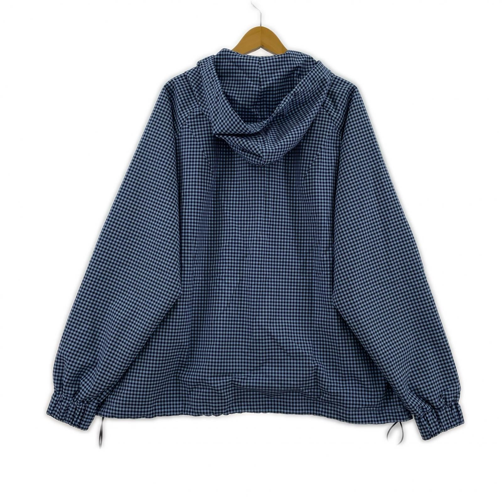 ジャケット OUAT 26SS OFFICE ANORAK ギンガムチェック 3 3 ブルー