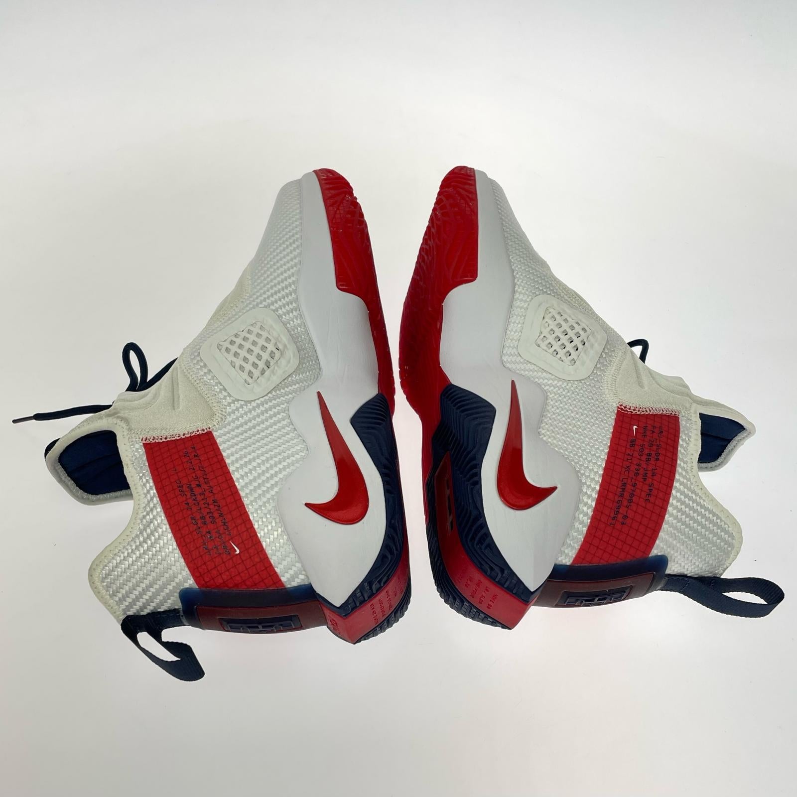 スニーカー LeBron Soldier 14 "White/Red" 28cm (US10 UK9 1/2 EU46) ホワイト