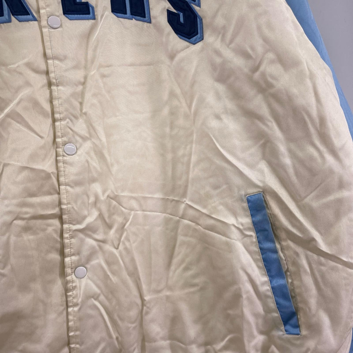 ブルゾン HARDWOOD CLASSICS LAKERS スタジャン