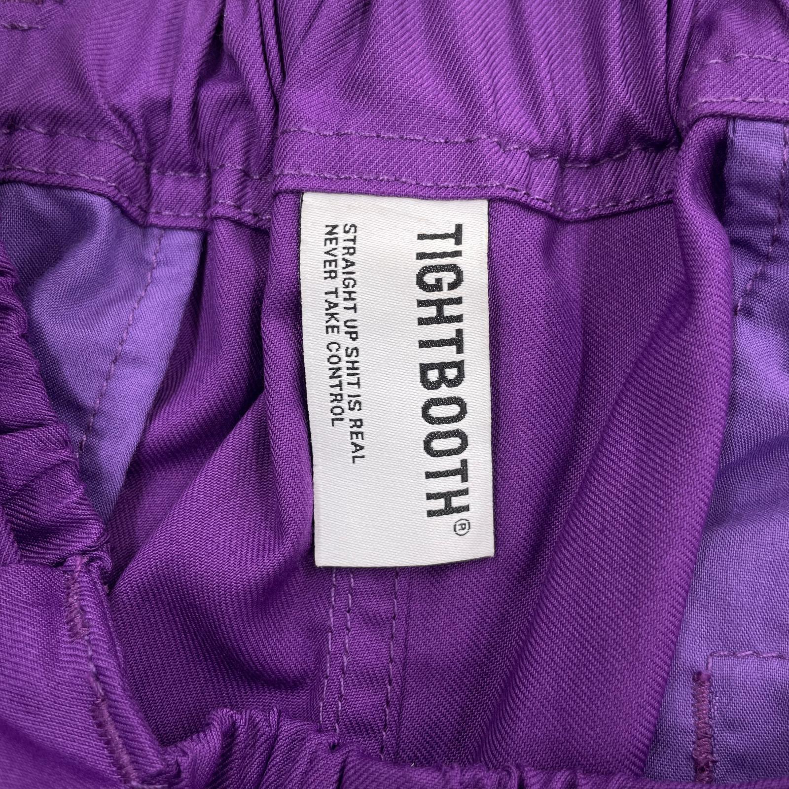 パンツ BAGGY SLACKS (XL) FW25-B10 パープル