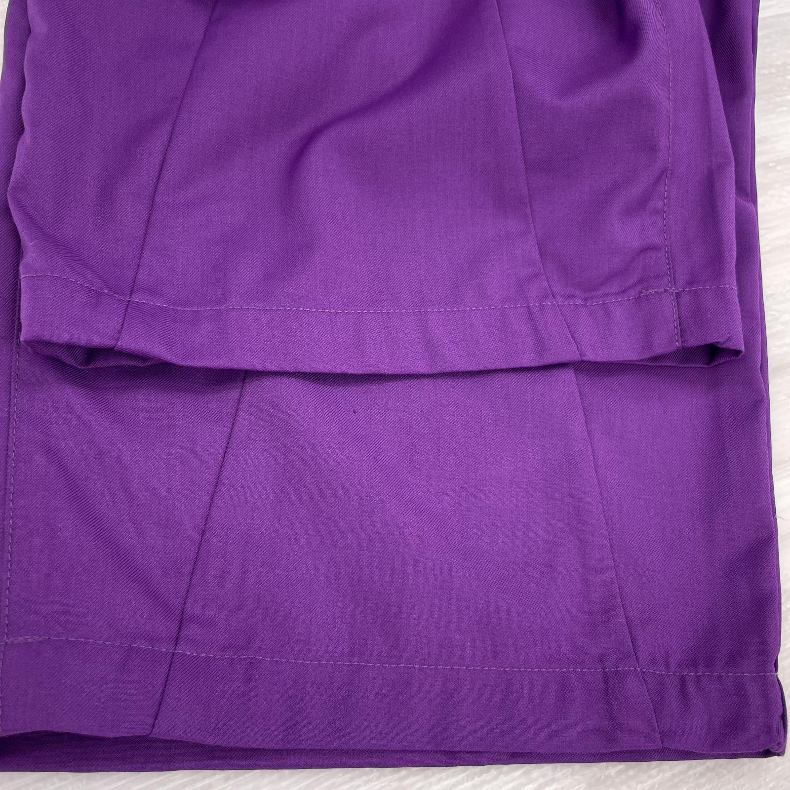 パンツ BAGGY SLACKS (XL) FW25-B10 パープル