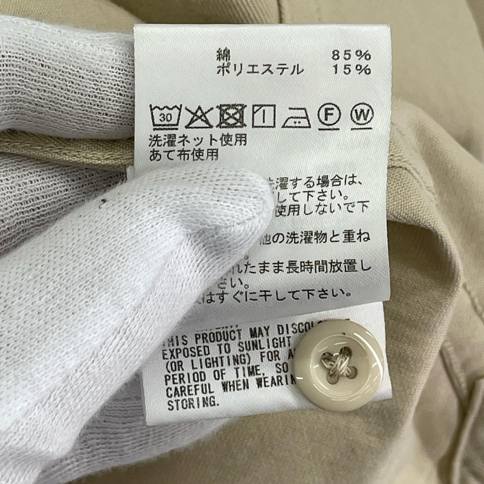 長袖シャツ ベージュ S S ベージュ