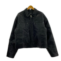 レザージャケット entire studios Zip-Up Faux-Leather Jacket M M ブラック