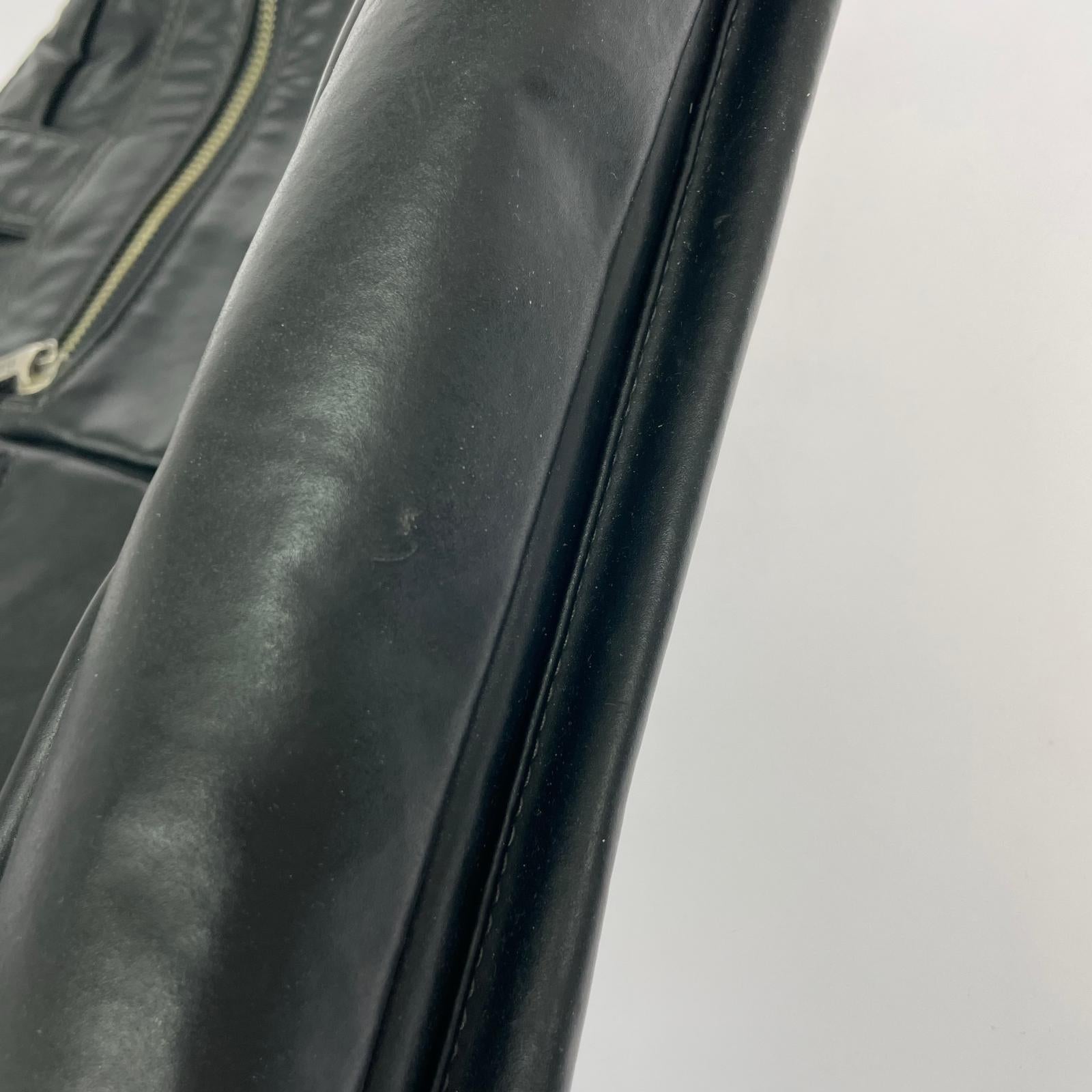 ブリーフケース JEAN-PAUL GAULTIER デザインジップブリーフケース 黒 ブラック