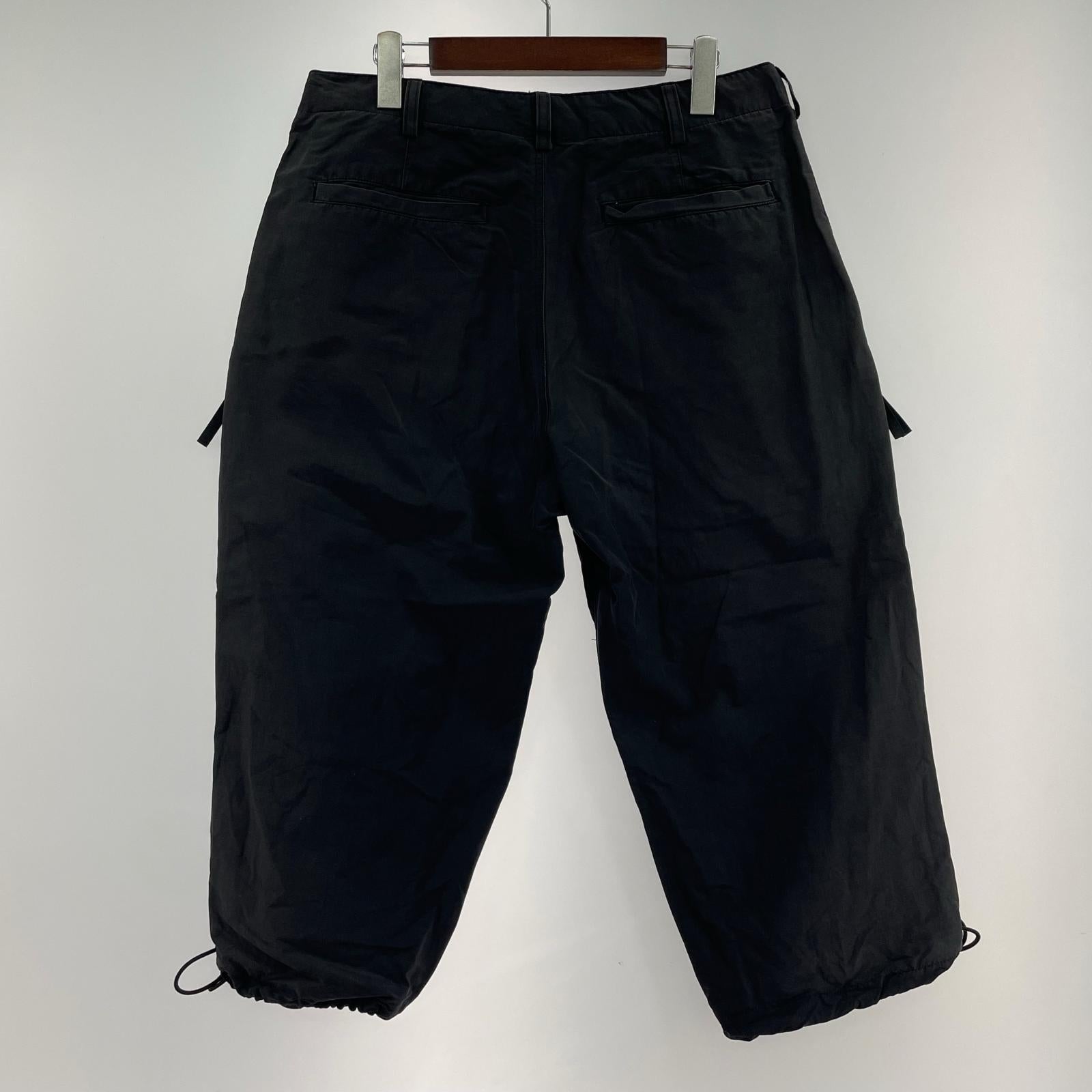 パンツ GOODENOUGH コットンナイロン ベンチレーションパンツ M 黒 M ブラック