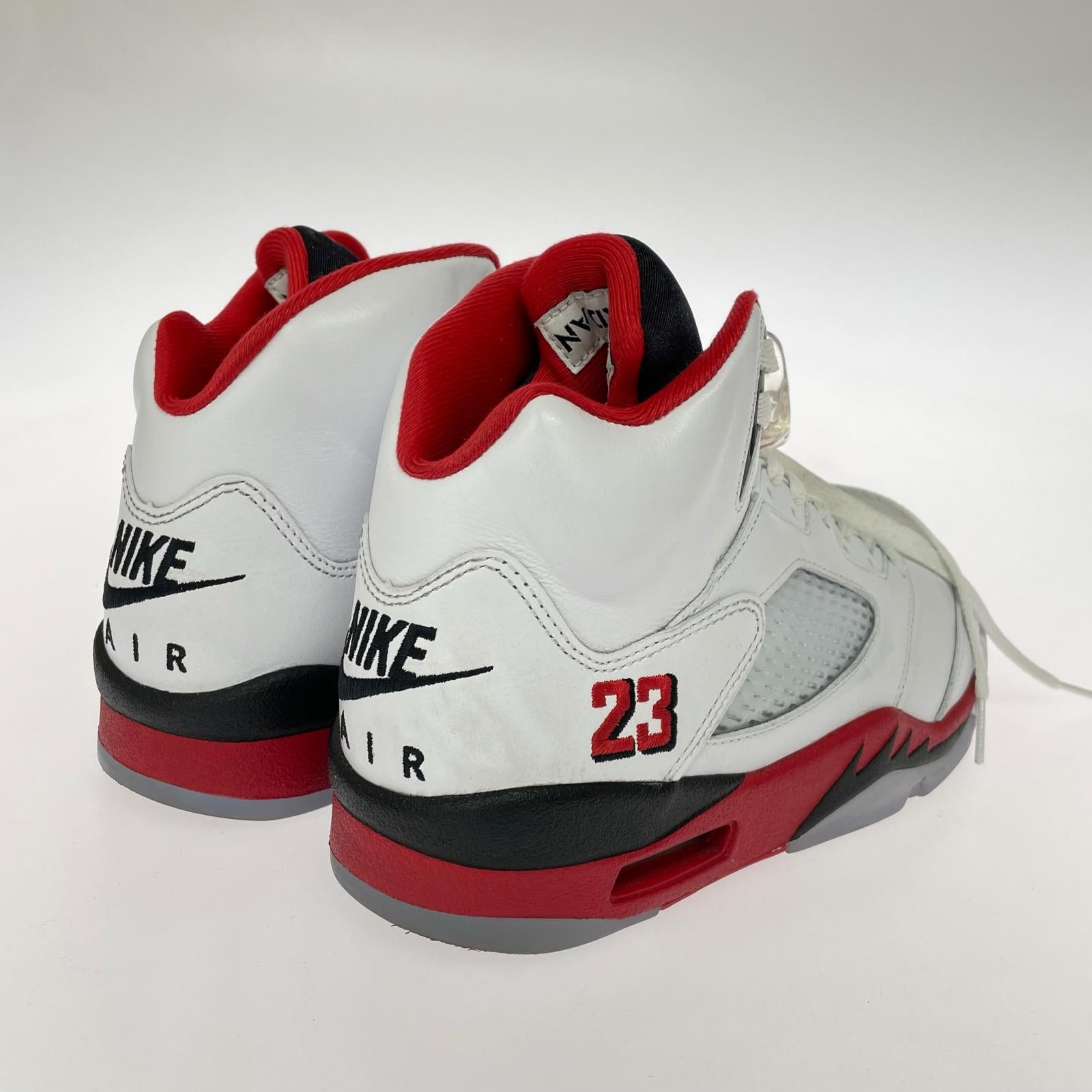 シューズ AIR JORDAN 5 RETRO OG FIRE 25.0cm 25cm (US7 UK6 1/2 EU40) ホワイト