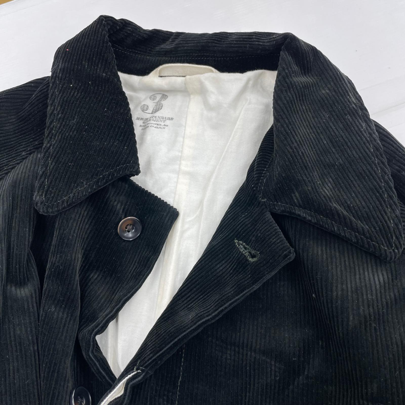 その他アウター Gurank Corduroy work coat ブラック ブラック