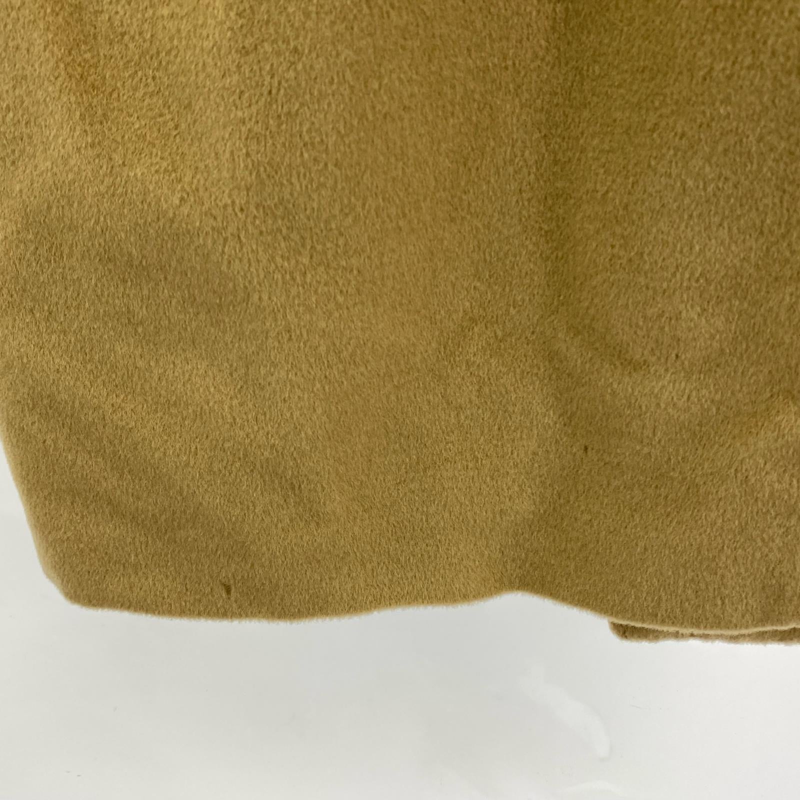 ジャケット Max Mara ヴァージンウールコート キャメル 36