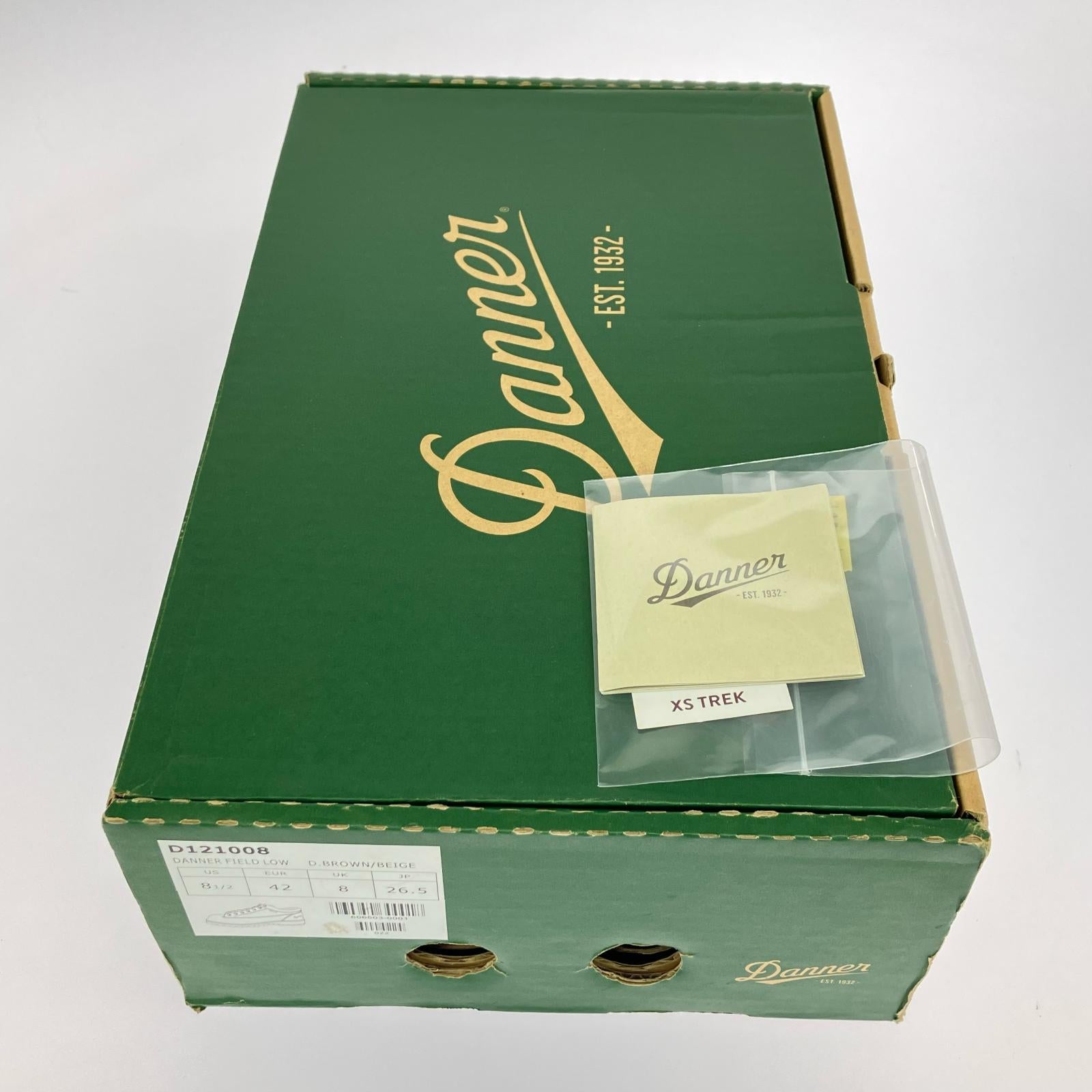 シューズ Danner FIELD LOW D121008 (26.5) 26.5cm (US8 1/2 UK8 EU43) ブラウン