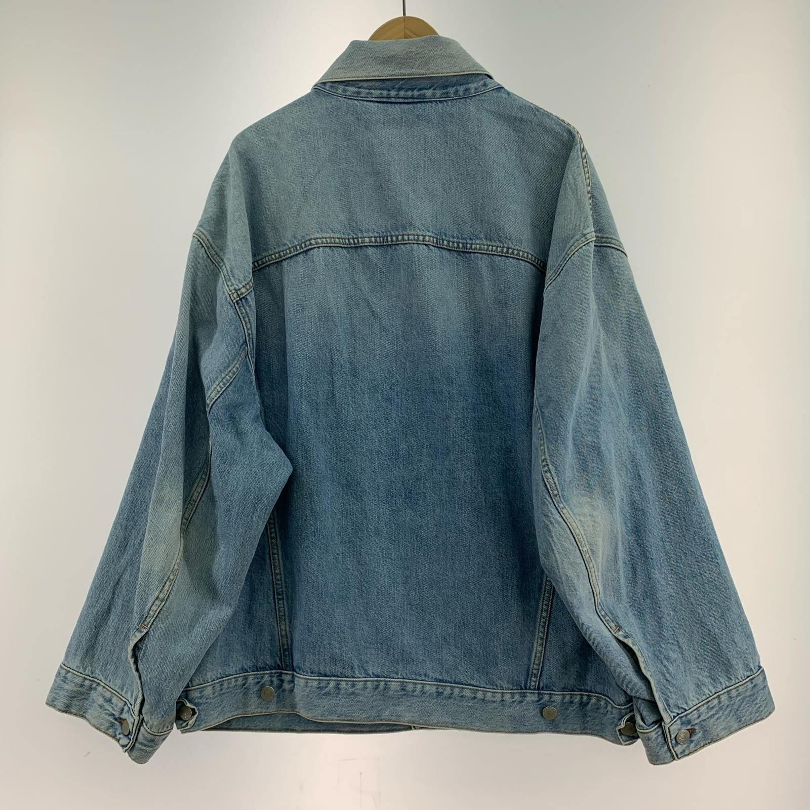 デニムジャケット Acne Studios ルーズフィットデニムジャケット (S/M) ブルー