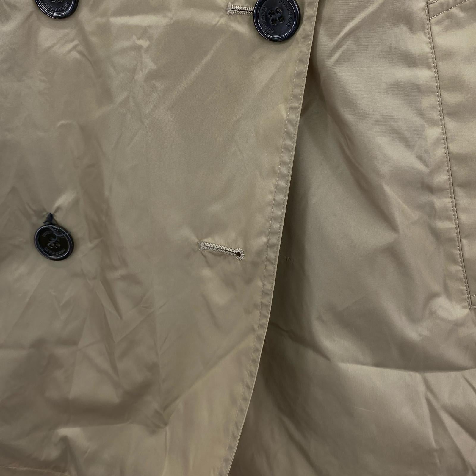 ジャケット BURBERRY LONDON ナイロントレンチコート ベージュ 40 ベージュ