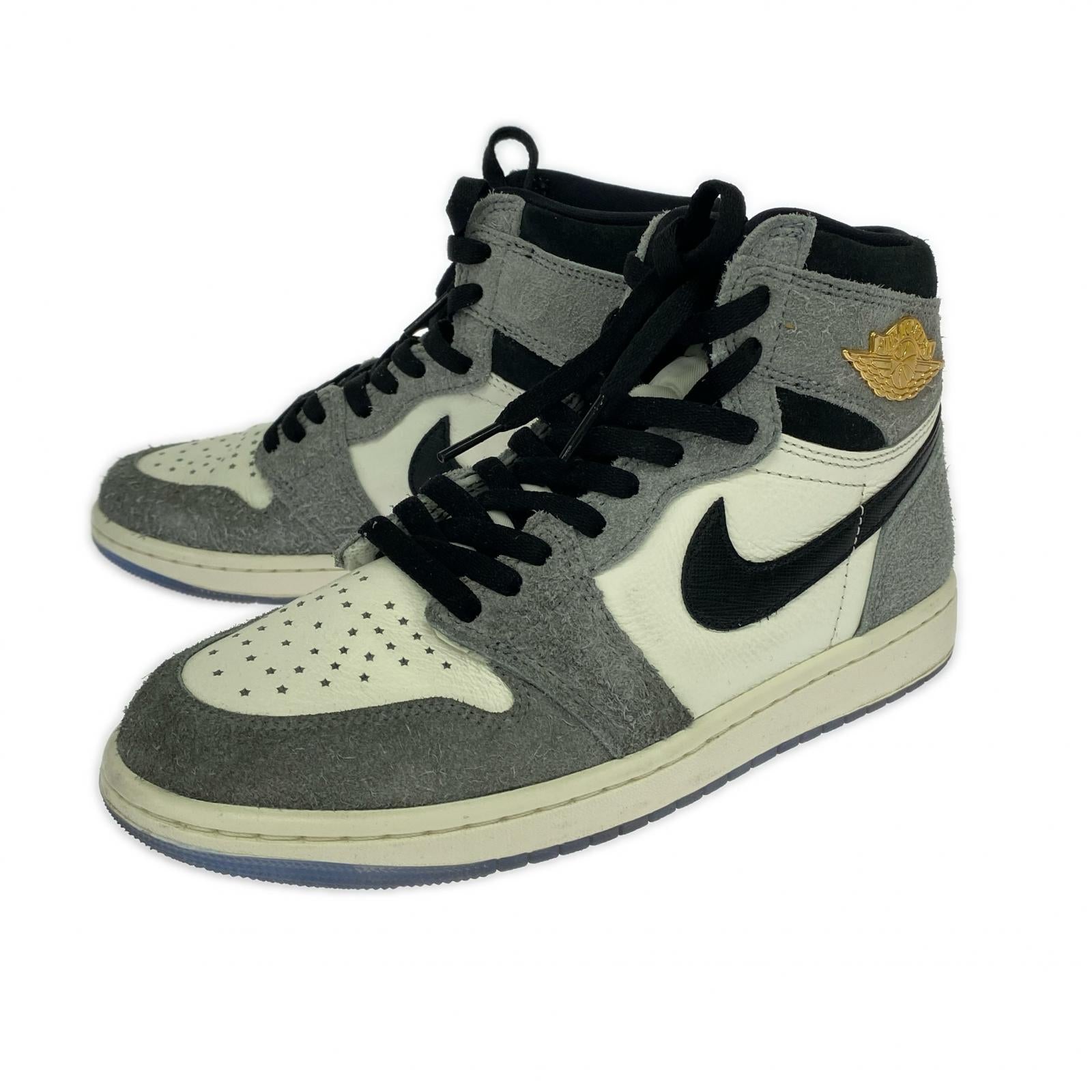 スニーカー NIKE air jordan 1 Cool Grey and Sail DZ5485-003 (25) 25cm (US7 UK6 1/2 EU40)