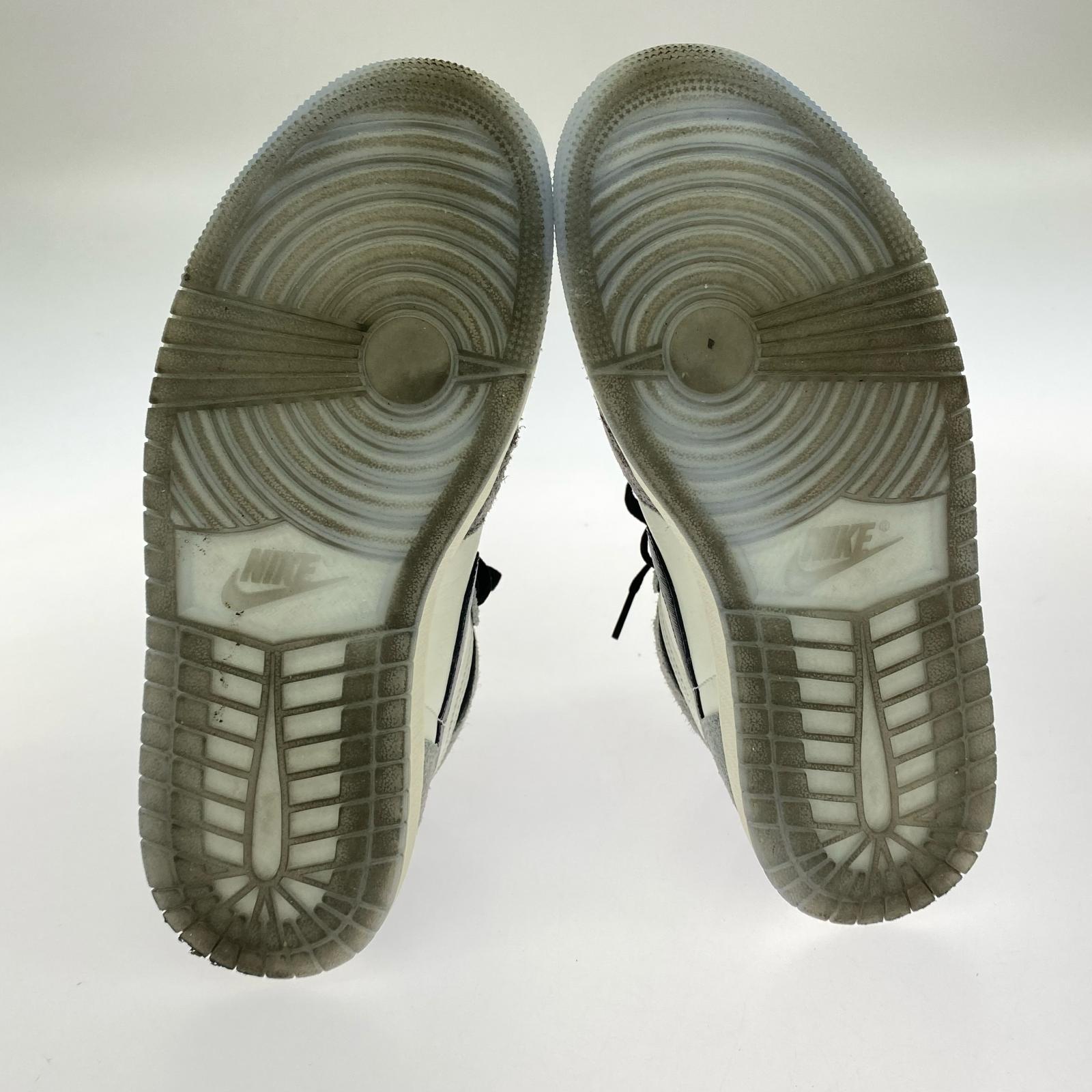 スニーカー NIKE air jordan 1 Cool Grey and Sail DZ5485-003 (25) 25cm (US7 UK6 1/2 EU40)